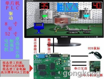 單片機驅動大尺寸液晶觸摸屏的軟硬件集成方案